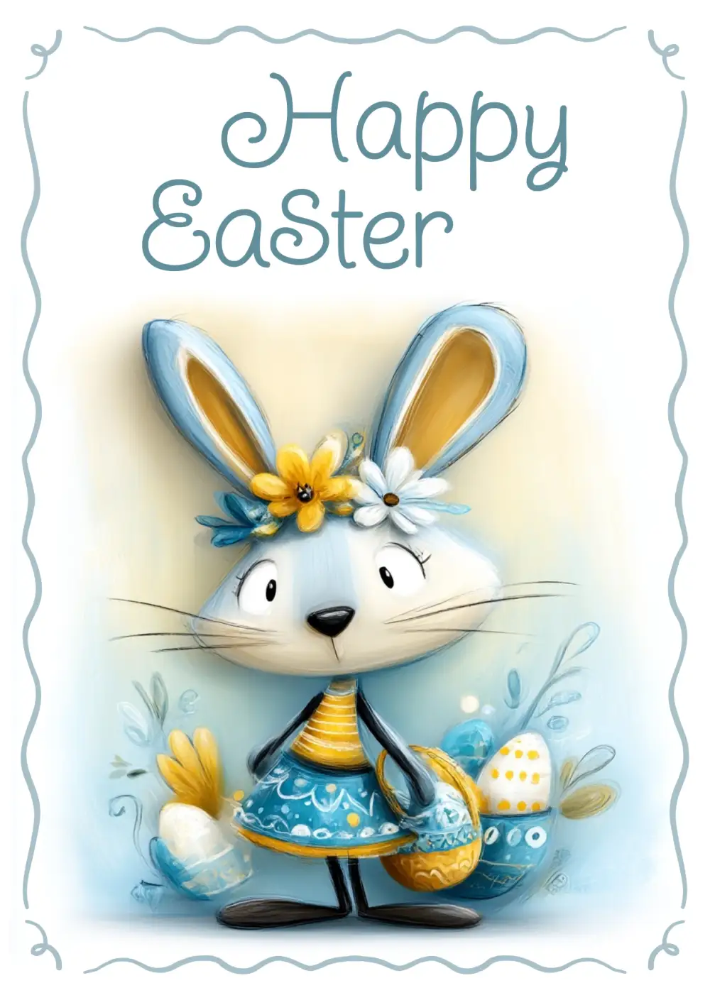 Easter - Blue and Yellow